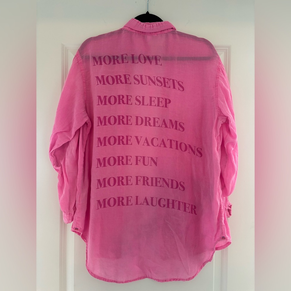 Sundry Pink Button Down